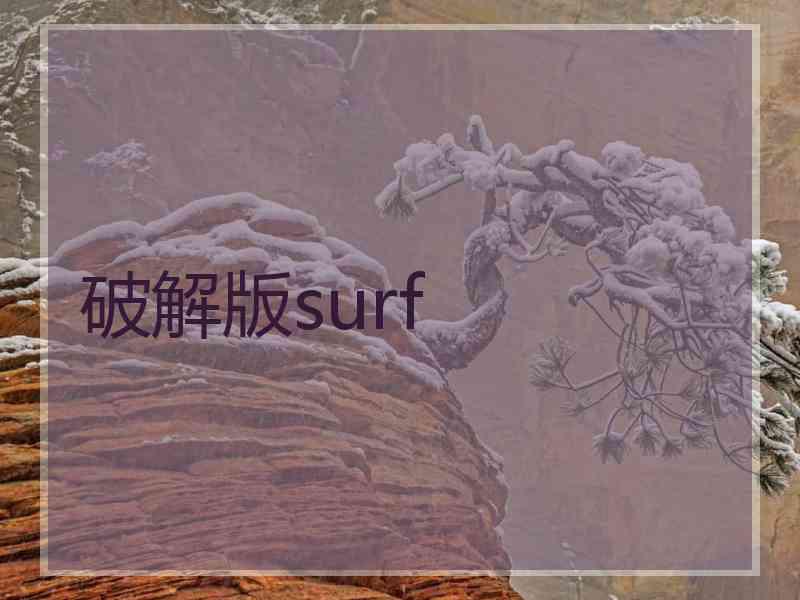 破解版surf