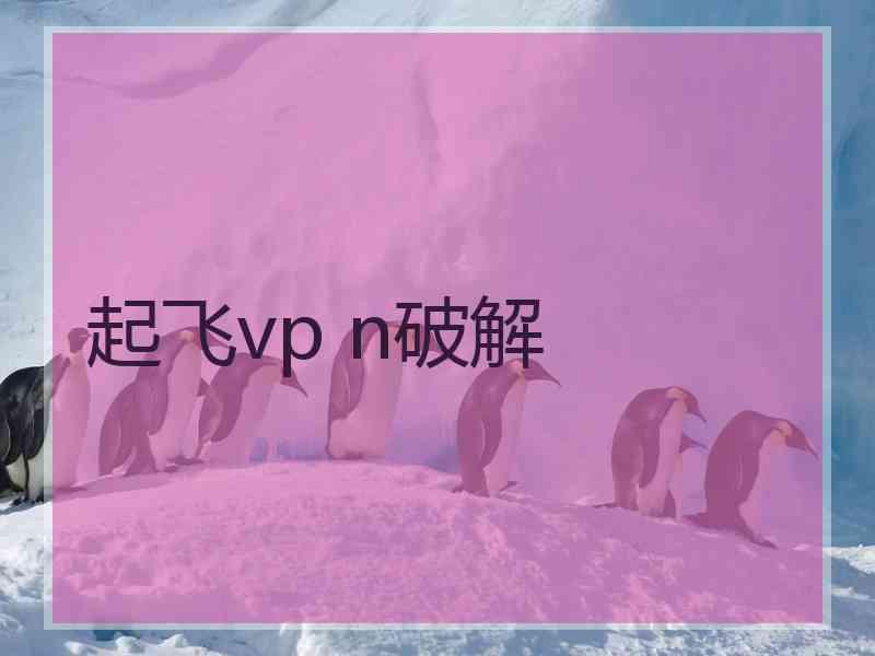 起飞vp n破解