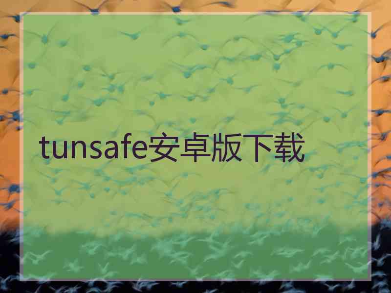 tunsafe安卓版下载