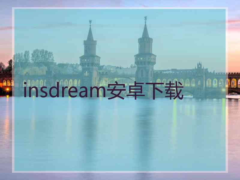 insdream安卓下载