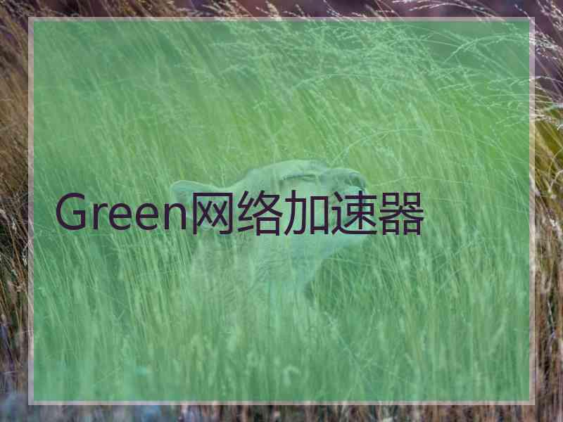 Green网络加速器