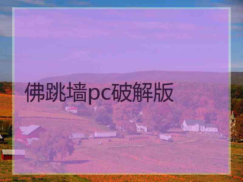 佛跳墙pc破解版