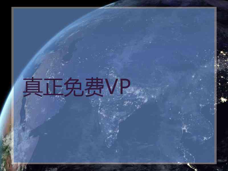 真正免费VP