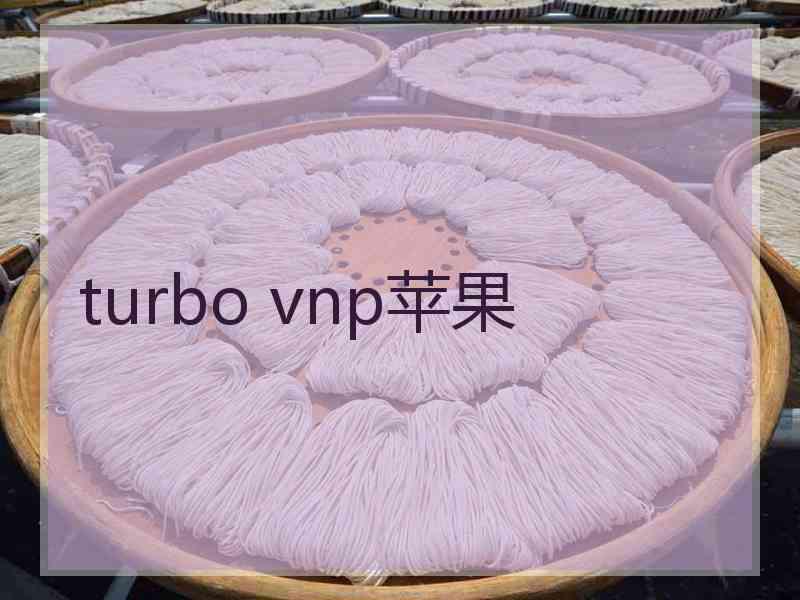 turbo vnp苹果