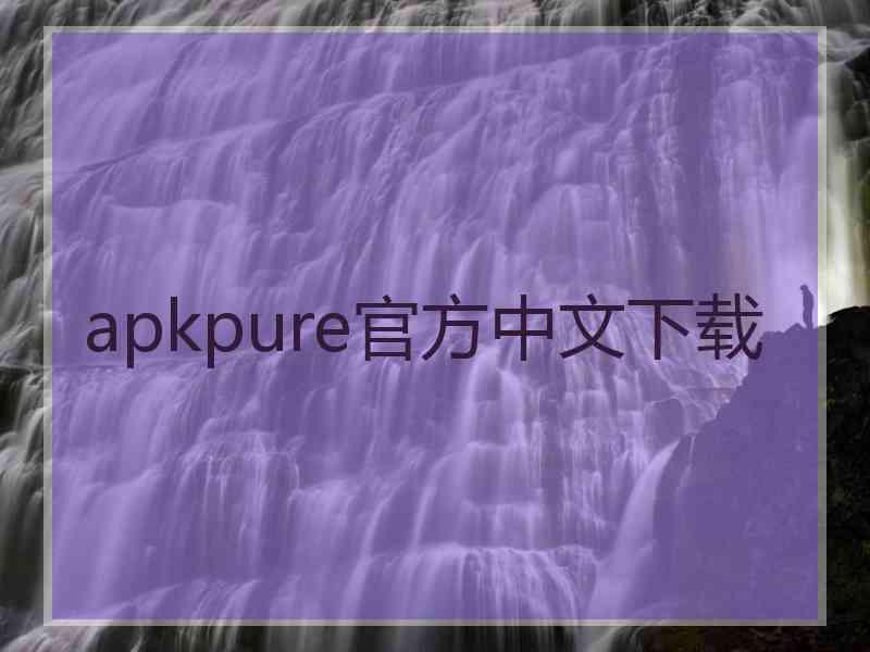 apkpure官方中文下载
