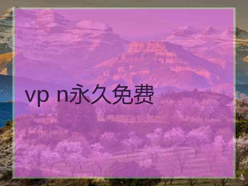 vp n永久免费