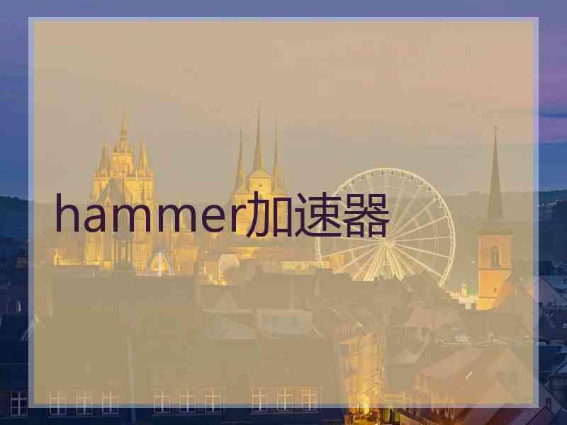 hammer加速器