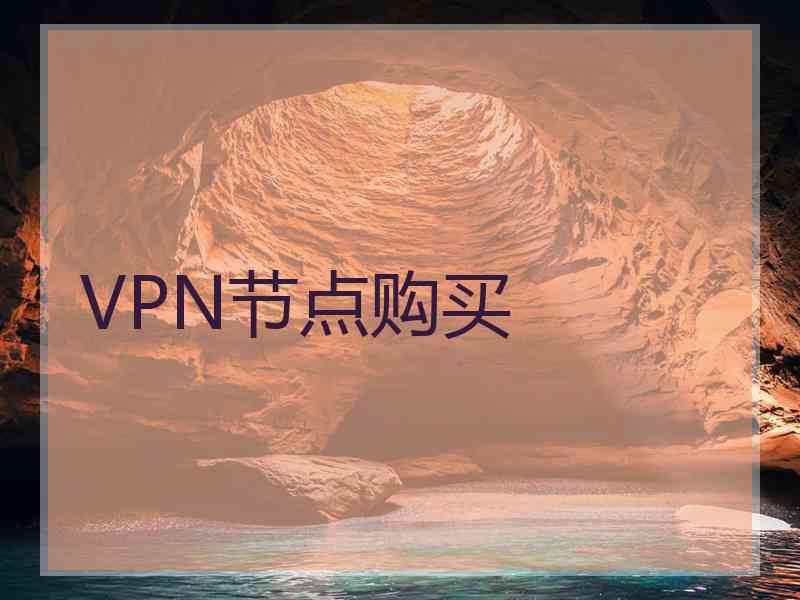 VPN节点购买