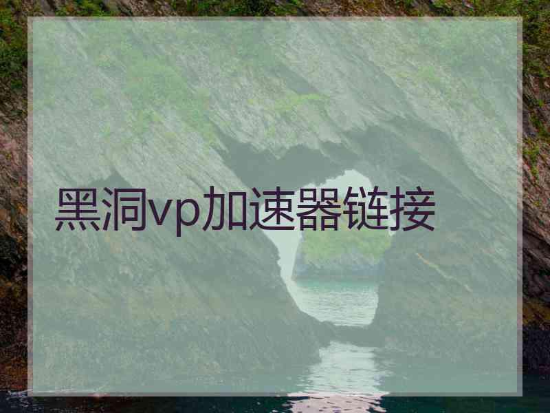 黑洞vp加速器链接