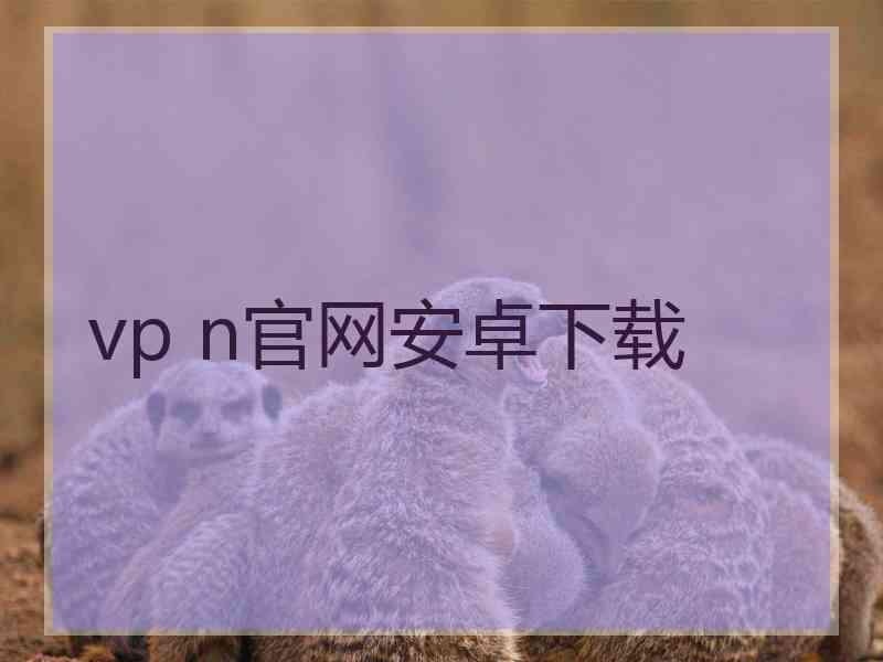 vp n官网安卓下载