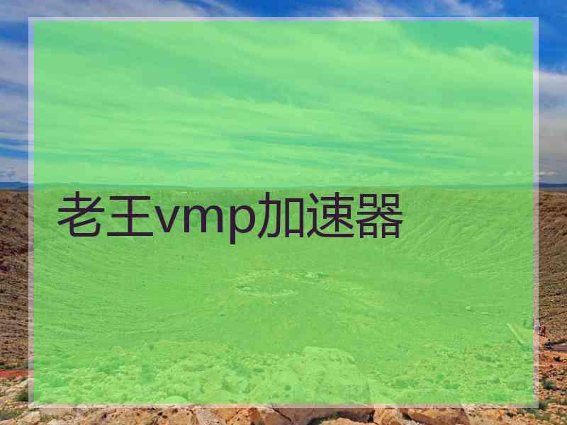 老王vmp加速器