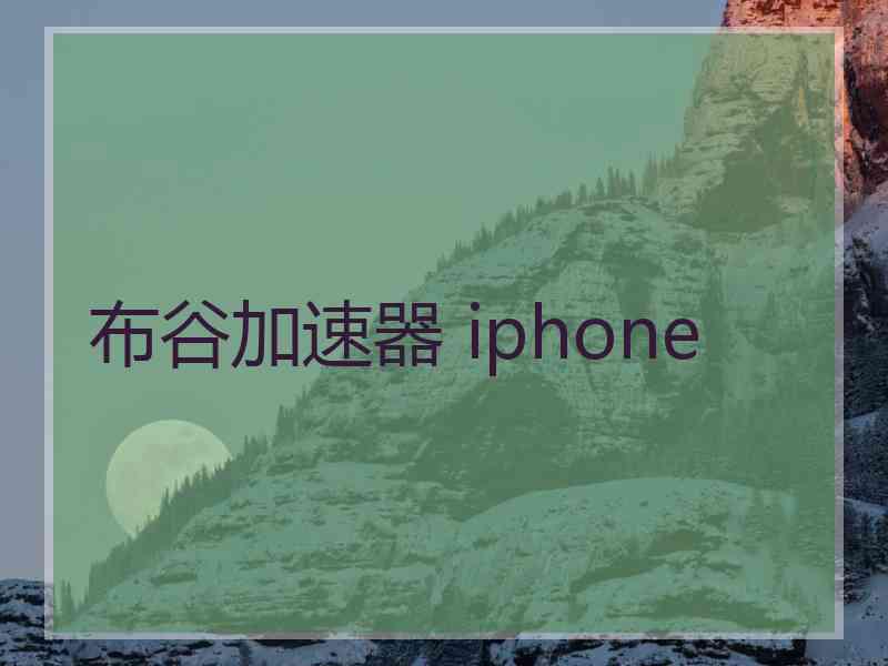 布谷加速器 iphone