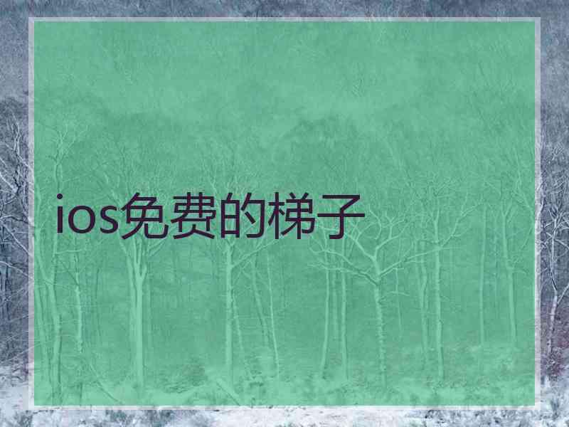 ios免费的梯子