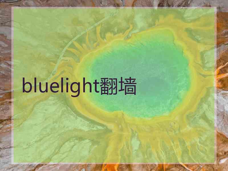 bluelight翻墙