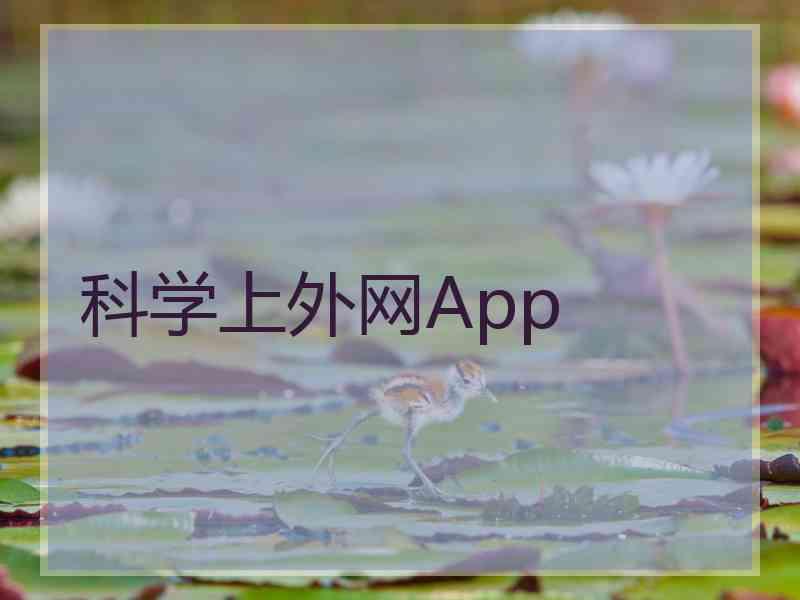 科学上外网App