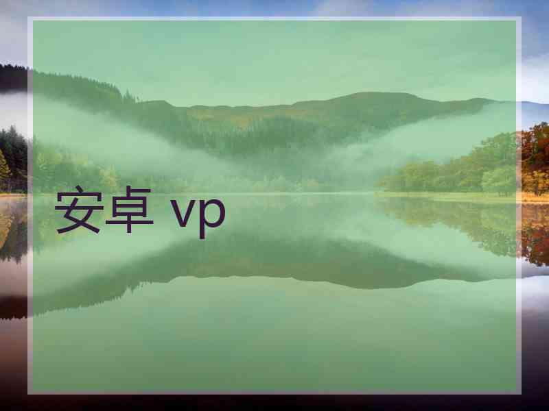 安卓 vp