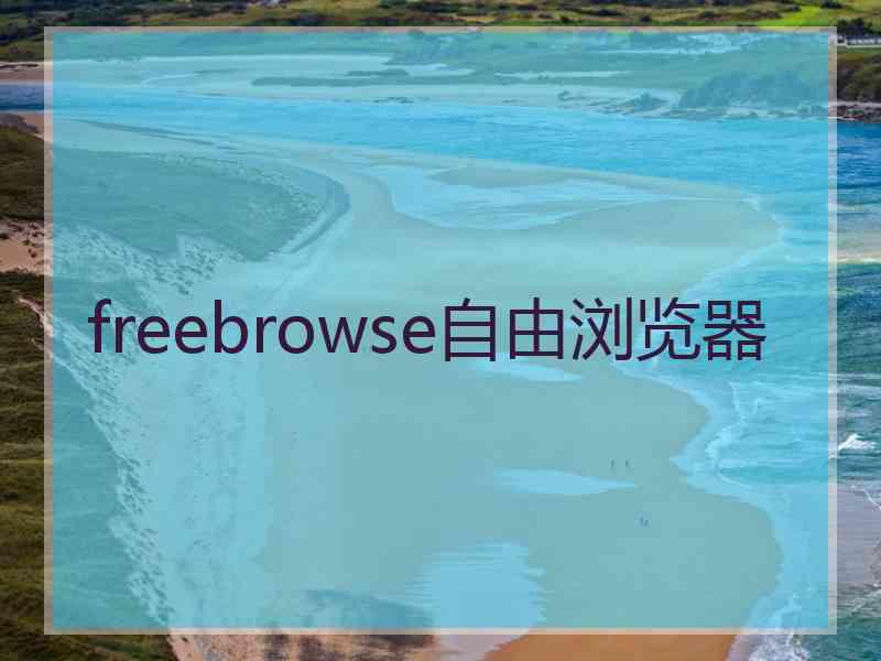 freebrowse自由浏览器