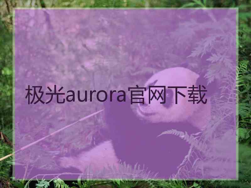 极光aurora官网下载